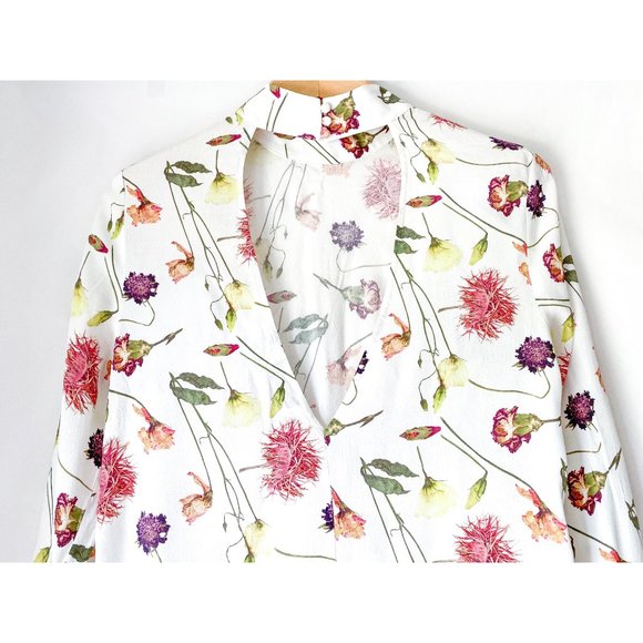 LOS ANGELES ATELIER & OTHER STORIES FLORAL DRESS - Picture 6 of 7